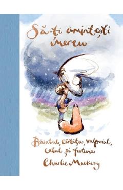 Coperta cărții 'Să-ți amintești mereu. Băiatul, cârtița, vulpoiul, calul și furtuna - Charlie Mackesy'