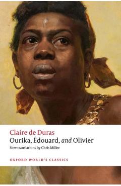 Coperta cărții 'Ourika, Edouard, and Olivier - Claire De Duras'