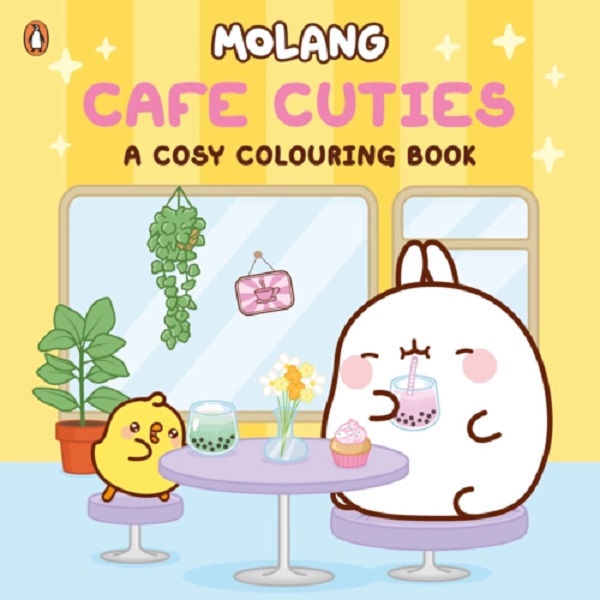Coperta cărții 'Cafe Cuties: A Cosy Colouring Book - Molang'