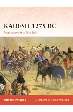 Coperta cărții 'Kadesh 1286 BC - Anthony Spalinger'