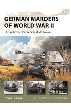 Coperta cărții 'German Marders of World War II - Steven J. (author) Zaloga'