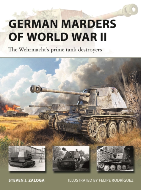 Coperta cărții 'German Marders of World War II - Steven J. (author) Zaloga'