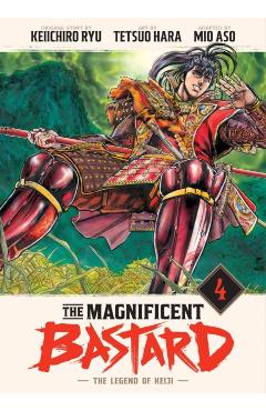 Coperta cărții 'The Magnificent Bastard 4 - Keiichiro Ryu'