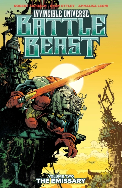 Coperta cărții 'Invincible Universe: Battle Beast Vol. 2: The Emissary - Robert Kirkman'