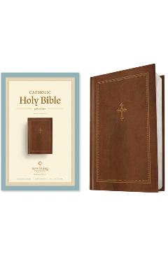 Coperta cărții 'NLT Catholic Holy Bible, Gift Edition (Hardcover Leatherlike) -'