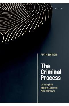 Coperta cărții 'Criminal Process - Liz Campbell'