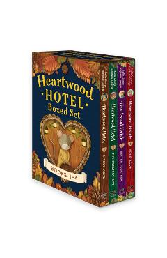 Coperta cărții 'Heartwood Hotel Boxed Set: Books 1-4 - Kallie George'