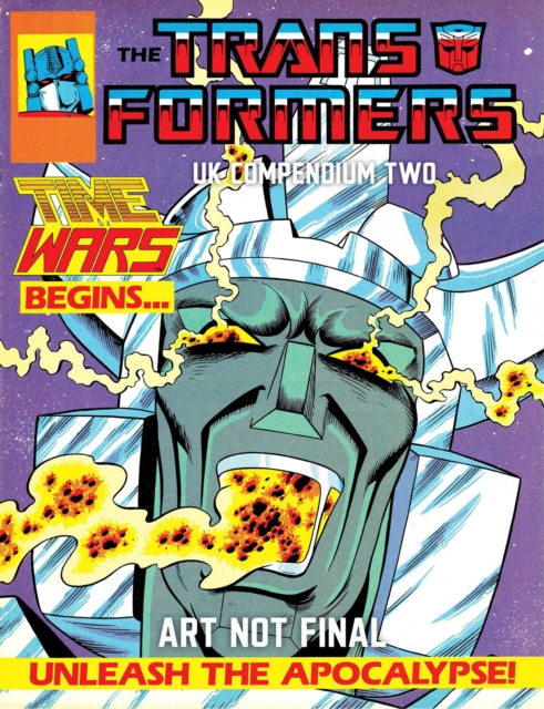 Coperta cărții 'The Transformers UK Compendium Book Two - Simon Furman'