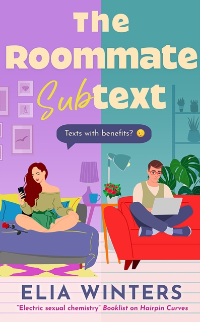 Coperta cărții 'The Roommate Subtext - Elia Winters'