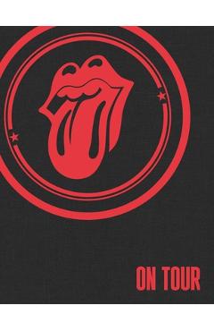 Coperta cărții 'The Rolling Stones: On Tour: The Official Celebration of the Greatest Live Band of All Time - The Rolling Stones'