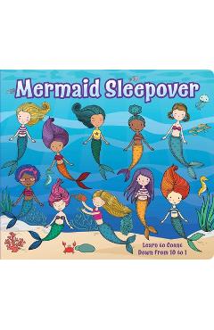 Coperta cărții 'Mermaid Sleepover -'