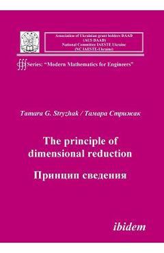 Coperta cărții 'The principle of dimensional reduction. - Tamara G. Stryzhak'