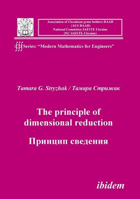 Coperta cărții 'The principle of dimensional reduction. - Tamara G. Stryzhak'