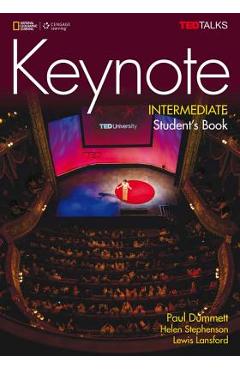 Coperta cărții 'Keynote Intermediate with DVD-ROM - Paul Dummett'