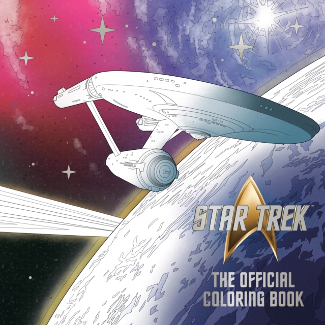Coperta cărții 'Star Trek: The Official Coloring Book -'