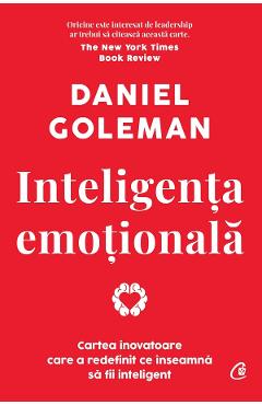 Coperta cărții 'Inteligența emoțională - Daniel Goleman'