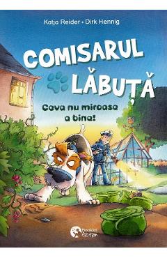 Coperta cărții 'Comisarul Lăbuță Vol.5: Ceva nu miroase a bine! - Katja Reider'