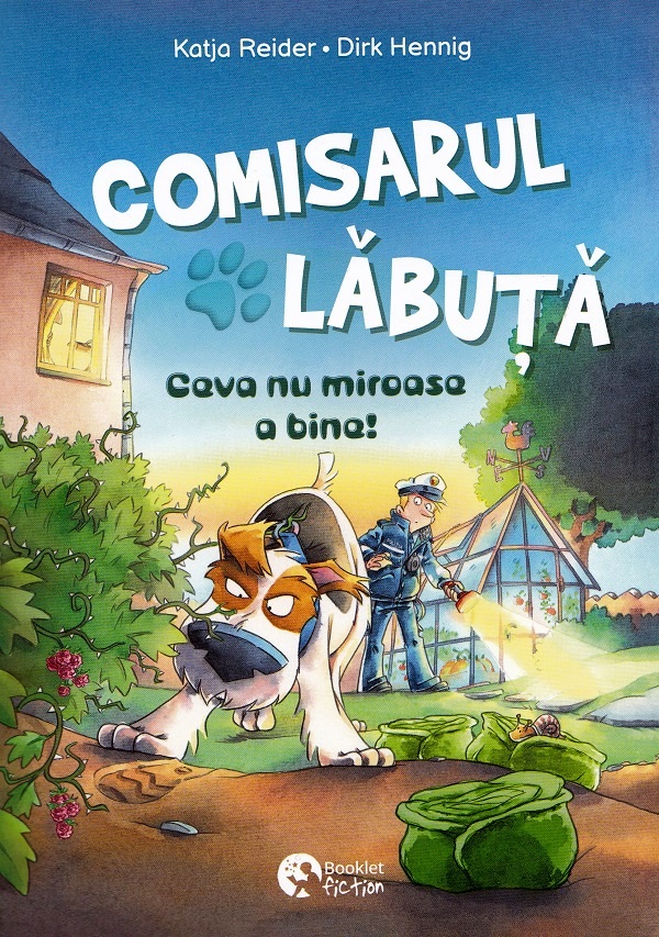 Coperta cărții 'Comisarul Lăbuță Vol.5: Ceva nu miroase a bine! - Katja Reider'