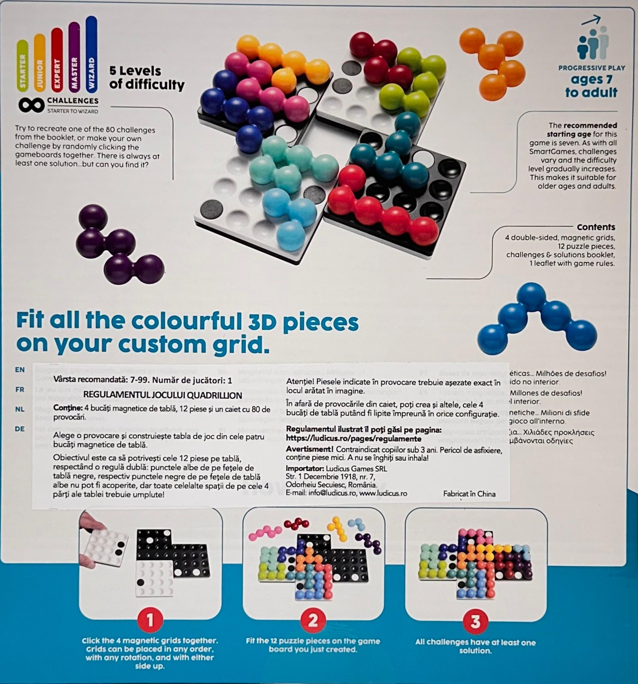 Imaginea produsului 'Joc de logică: Quadrillion'