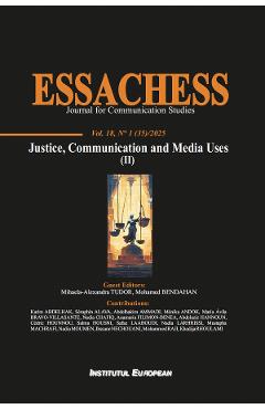 Coperta cărții 'Revista Essachess Vol.18 Nr.1 (35) din 2025: Justice, Communication and Media Uses (II)'