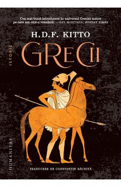 Coperta cărții 'Grecii - H.D.F. Kitto'
