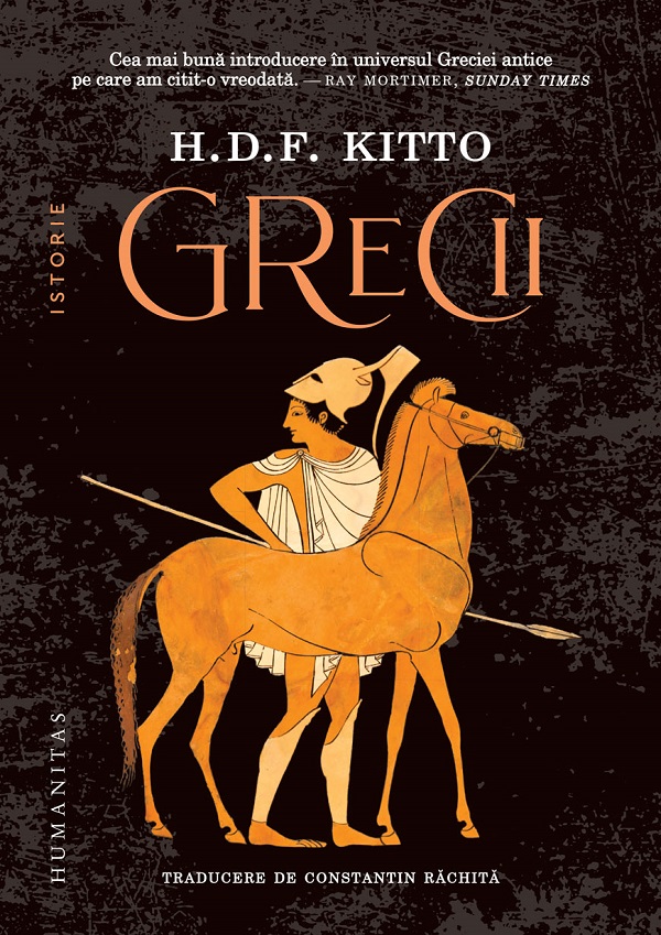 Coperta cărții 'Grecii - H.D.F. Kitto'