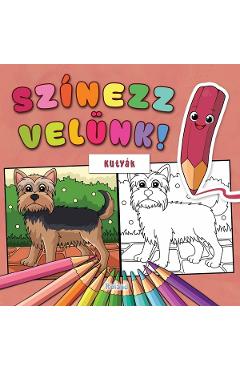Szinezz velunk! Kutyak