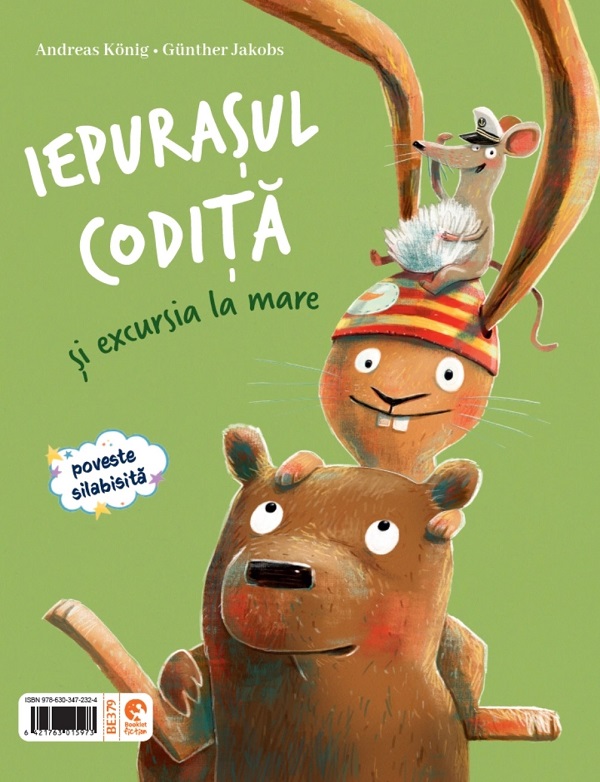 Coperta cărții 'Iepurașul Codiță și campionatul de fotbal. Iepurașul Codita și excursia la mare - Andreas Konig'