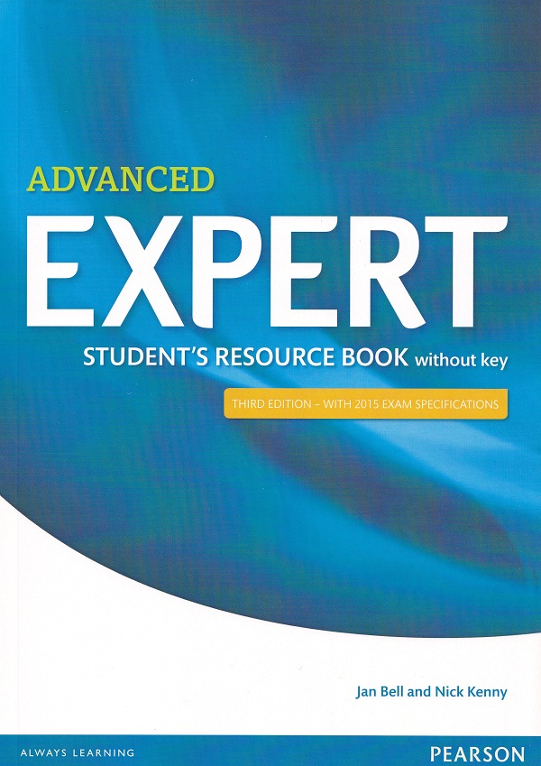 Coperta cărții 'Expert Advanced Student's Resource Book without key - Jan Bell, Nick Kenny'