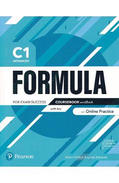 Coperta cărții 'Formula C1 Advanced for Exam Success. Coursebook and eBook with key with Online Practice - Helen Chilton'