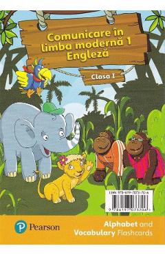 Coperta cărții 'Comunicare în limba modernă 1. Limba engleză - Flashcards - Clasa 1'