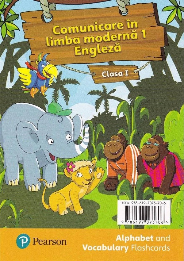 Coperta cărții 'Comunicare în limba modernă 1. Limba engleză - Flashcards - Clasa 1'