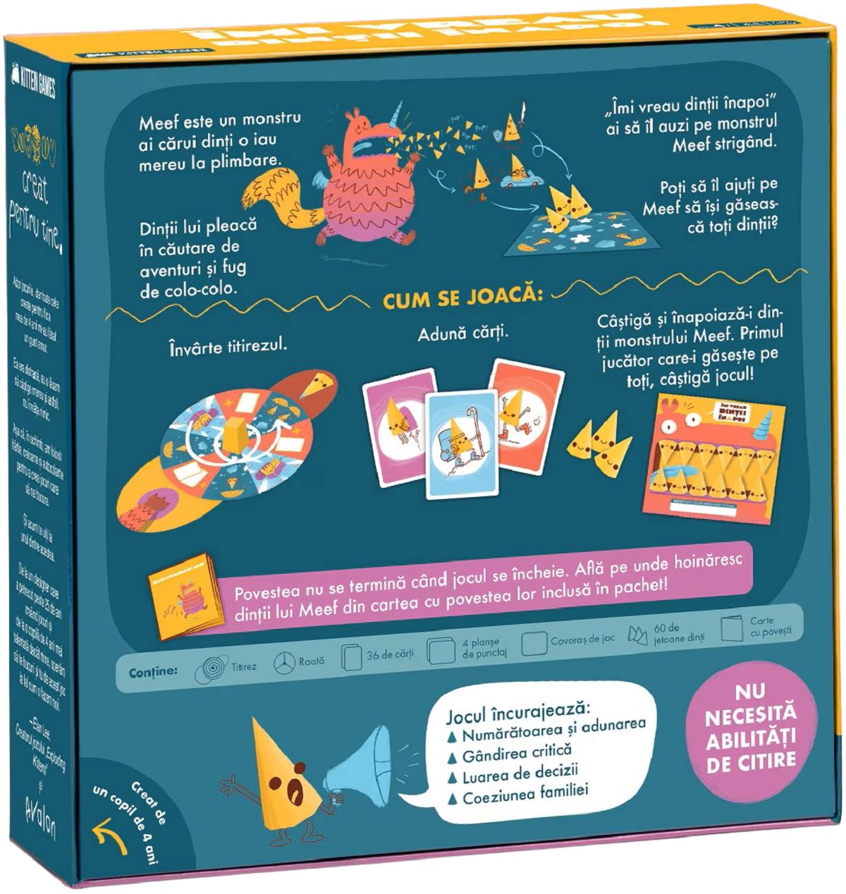 Imaginea produsului 'Joc de societate: Îmi vreau dinții înapoi'