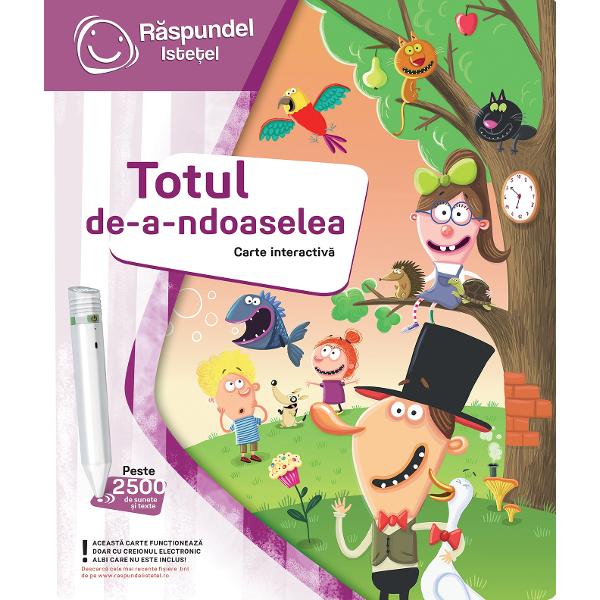 Carte interactiva: Raspundel Istetel. Totul de-a-ndoaselea