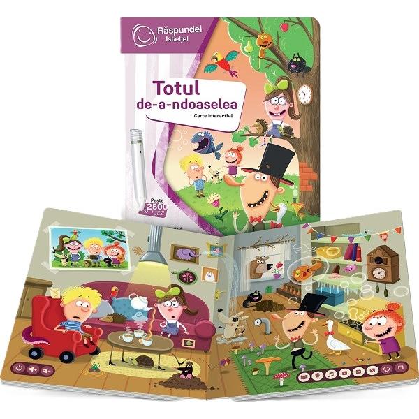 Carte interactiva: Raspundel Istetel. Totul de-a-ndoaselea