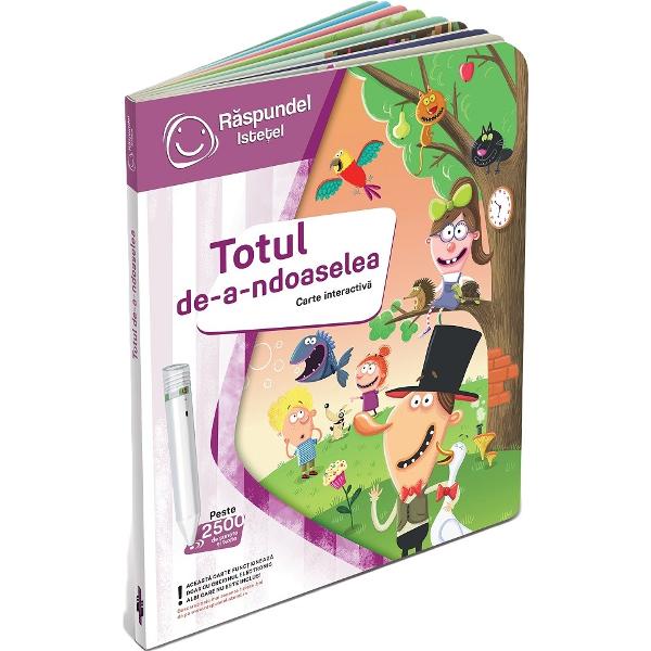 Carte interactiva: Raspundel Istetel. Totul de-a-ndoaselea
