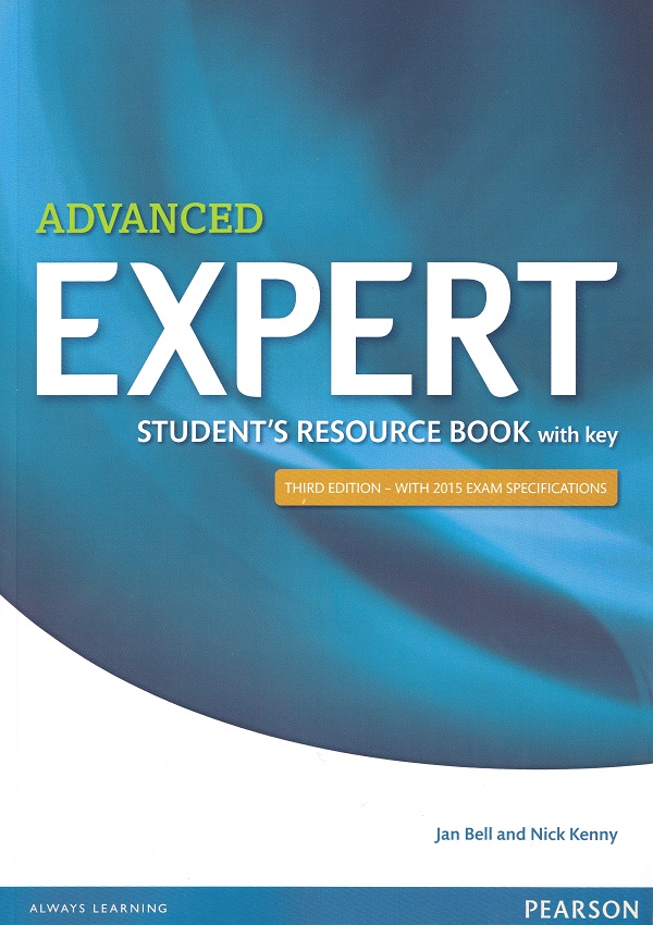 Coperta cărții 'Expert Advanced Student's Resource Book with key - Jan Bell, Nick Kenny'