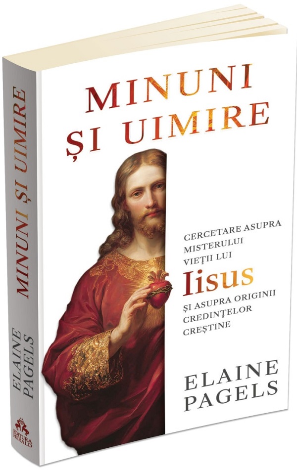 Coperta cărții 'Minuni și uimire - Elaine Pagels'