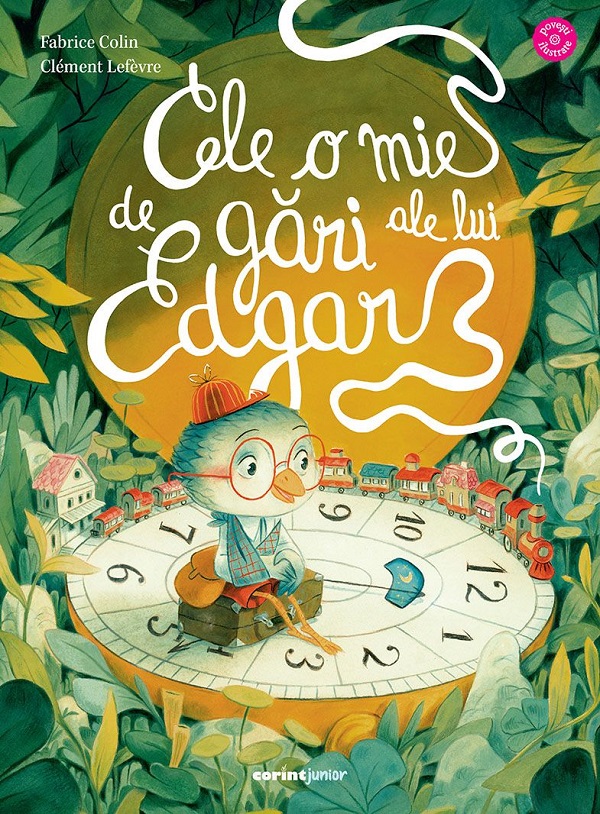 Coperta cărții 'Cele o mie de gări a lui Edgar - Fabrice Colin'