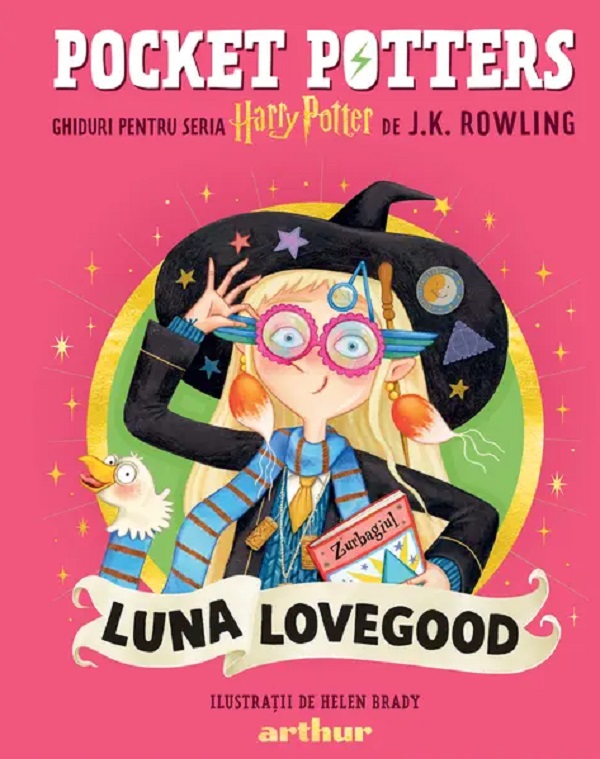 Coperta cărții 'Pocket Potters Vol.4: Luna Lovegood - J.K. Rowling'