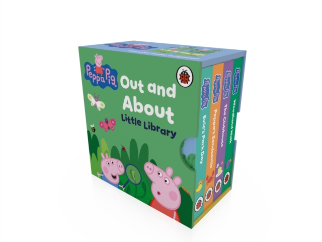 Coperta cărții 'Peppa Pig: Out and About Little Library -'
