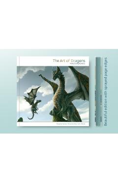 Coperta cărții 'Art of Dragons - Graeme Aymer'