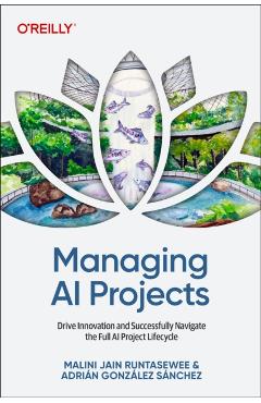 Coperta cărții 'Managing AI Projects - Malini|sanchez Jain'