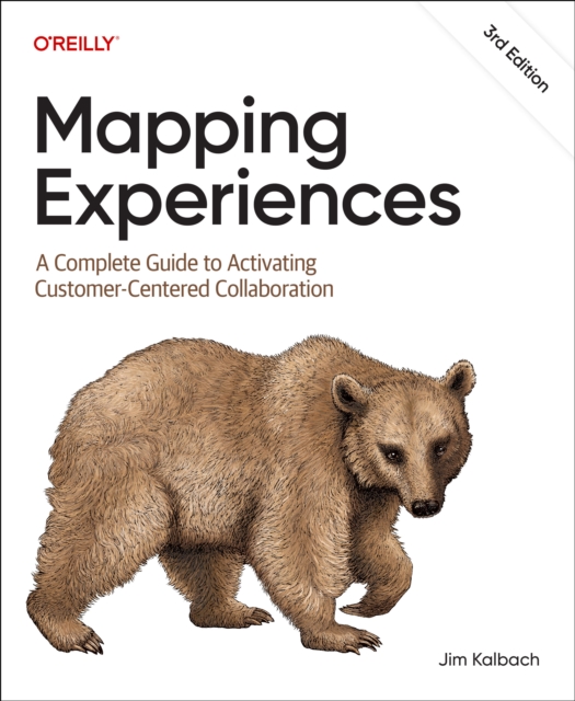 Coperta cărții 'Mapping Experiences - James Kalbach'