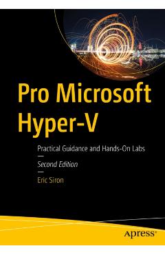 Coperta cărții 'Pro Microsoft Hyper-V - Eric Siron'