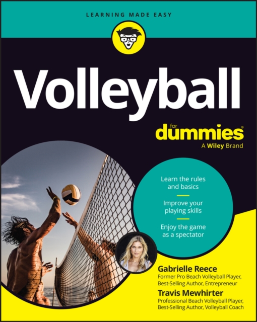 Coperta cărții 'Volleyball for Dummies - Gabrielle Reece'