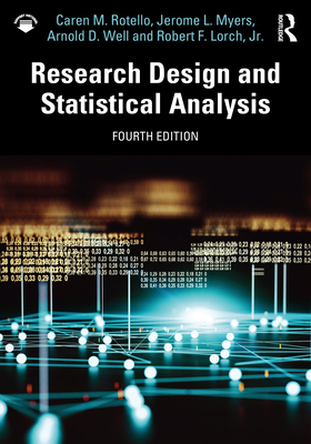 Coperta cărții 'Research Design and Statistical Analysis - Caren M. Rotello'