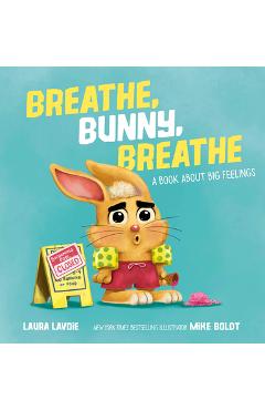 Coperta cărții 'Breathe, Bunny, Breathe: A Book about Big Feelings - Laura Lavoie'