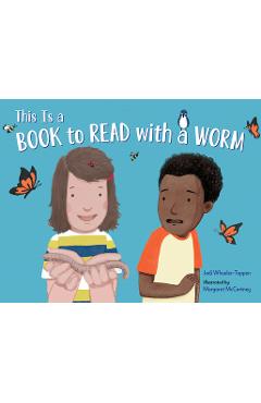 Coperta cărții 'This Is a Book to Read with a Worm - Jodi Wheeler-toppen'