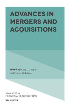 Coperta cărții 'Advances in Mergers and Acquisitions - Cary L. Cooper'